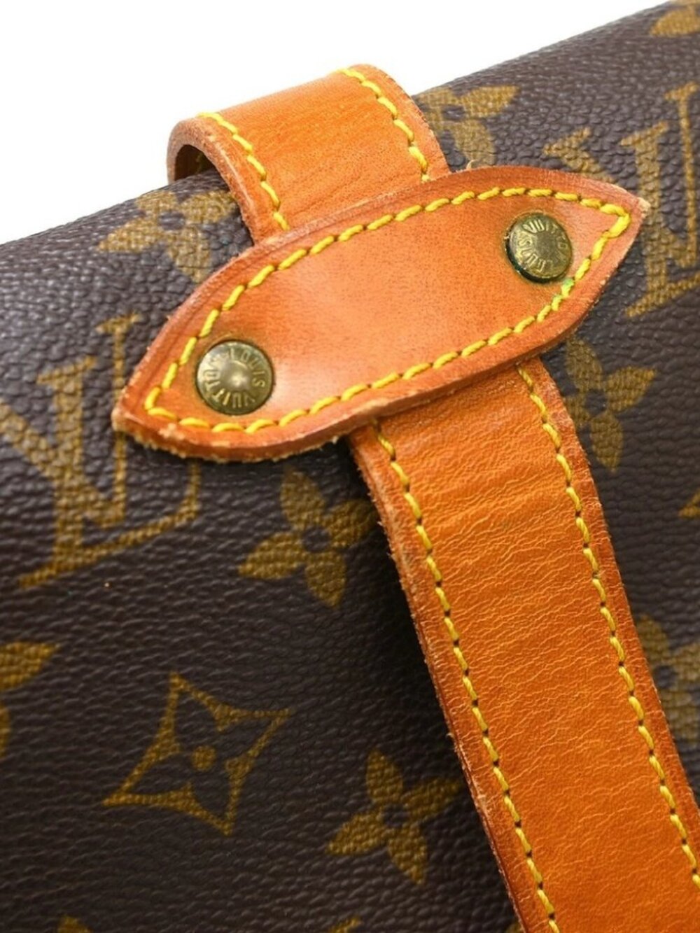 LOUIS VUITTON SAUMUR 35 SHOULDER BAG MONOGRAM - Picture 6 of 14